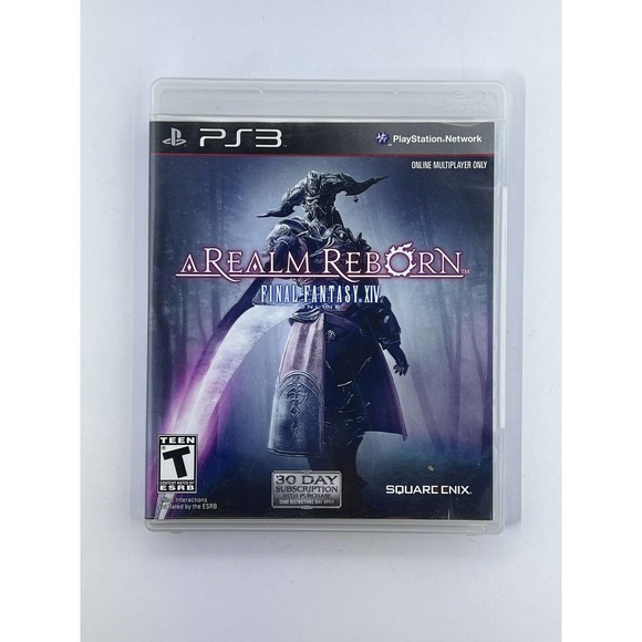 PS3 Final Fantasy XIV 14: A Realm Reborn Sony Playstation3 CIB Complete - Picture 1 of 3